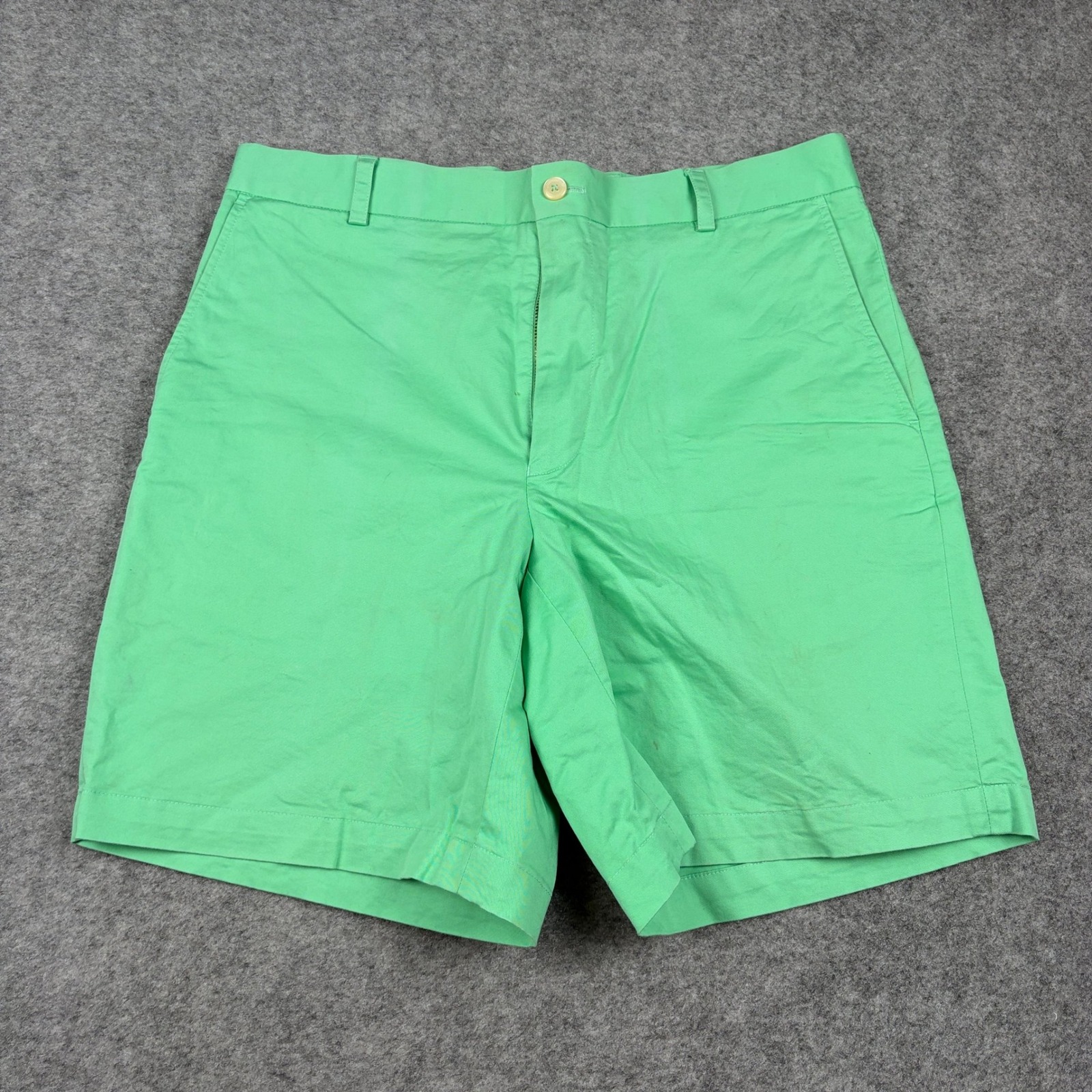 Southern Tide Shorts Mens 35 Green Chino Cotton Stretch Coastal Preppy Adult